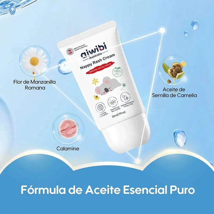 Pomada Rosadura Bebé Aiwibi Crema Protección Pañal 55 mL 4
