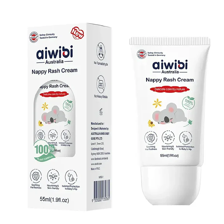 Pomada Rosadura Bebé Aiwibi Crema Protección Pañal 55 mL 1