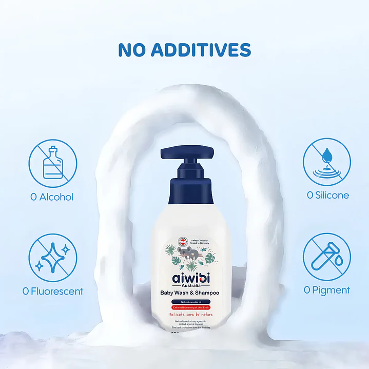 Shampoo Y Jabon Para Bebe Aiwibi 350ml 6