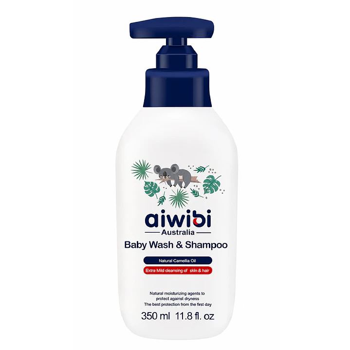 Shampoo Y Jabon Para Bebe Aiwibi 350ml 1