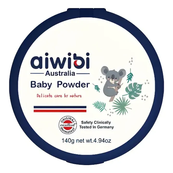 Polvo Corporal Para Bebé Sin Talco Aiwibi 140G 2