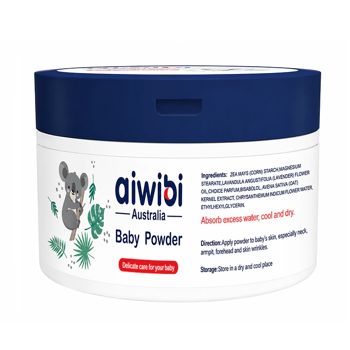 Polvo Corporal Para Bebé Sin Talco Aiwibi 140G 1