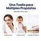 Toalla Comprimida Portátil Fibra Natural Aiwibi Bolsa x10 - Miniatura 3