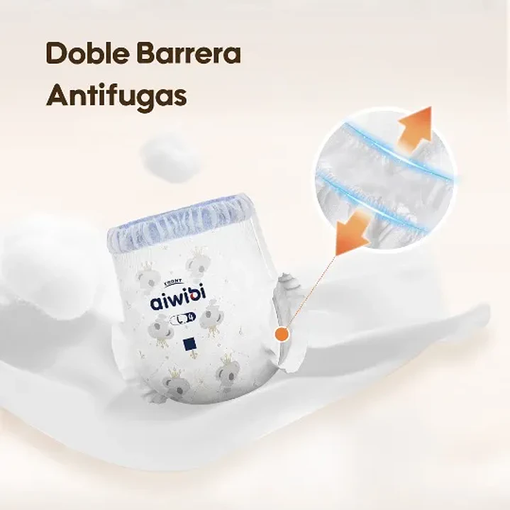 Pañales Aiwibi Máxima Comodidad  XG 42 Unidades 4