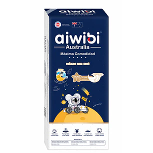 Pañales Aiwibi Máxima Comodidad XXXG x34 Unidades