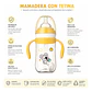 Mamadera Anticólicos Aiwibi Tritan Amarillo 270ml  - Miniatura 4