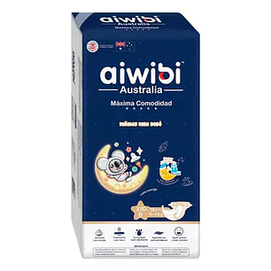 Pañal Aiwibi Dulce Noche XXG Máxima Comodidad Unisex 