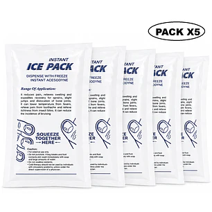 Compresa De Hielo Instantaneo Instant Ice Pack x5 