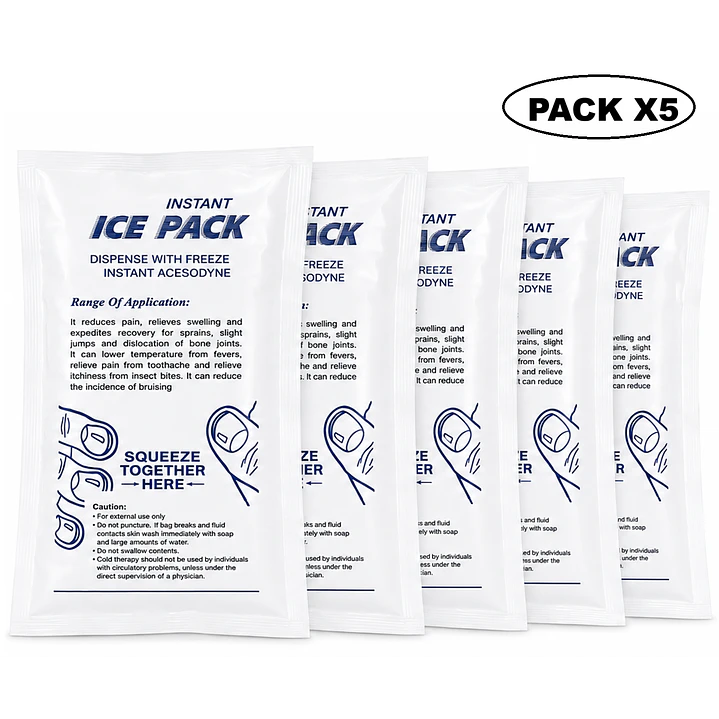 Compresa De Hielo Instantaneo Instant Ice Pack x5  1