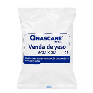Venda de Yeso 5 cm x 3 m Yesoterapia para Lesiones y Moldes