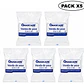 Venda de Yeso 5 cm x 3 m Yesoterapia para Lesiones y Moldes Pack x5 - Miniatura 1