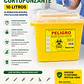 Caja Eliminación De Material Cortopunzante 10 Litros - Miniatura 4
