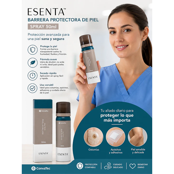Esenta Barrera Protectora Piel Convatec Spray 50ml 4