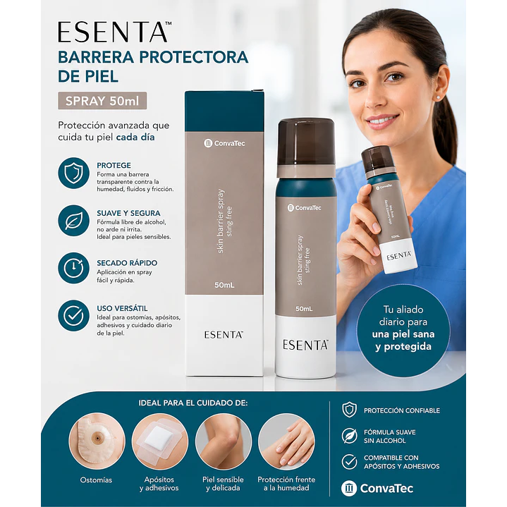 Esenta Barrera Protectora Convatec Spray 50ml Pack x2 5