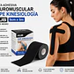 Cinta Adhesiva Neuromuscular Tape Kinesiologia Hub 5cm X 5m Color Negro - Miniatura 4