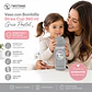 Twistshake Vaso con Bombilla Straw Cup 360 ml Gris Pastel - Miniatura 5