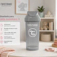 Twistshake Vaso con Bombilla Straw Cup 360 ml Gris Pastel - Miniatura 4