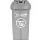 Twistshake Vaso con Bombilla Straw Cup 360 ml Gris Pastel - Miniatura 1