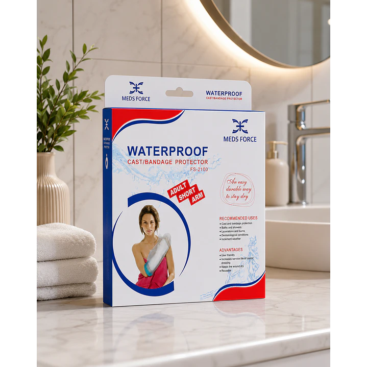 Protector Impermeable Yeso/vendaje Adulto Medio Brazo  3