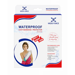 Protector Impermeable Yeso/vendaje Adulto Medio Brazo 