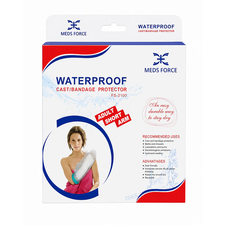 Protector Impermeable Yeso/vendaje Adulto Medio Brazo  1