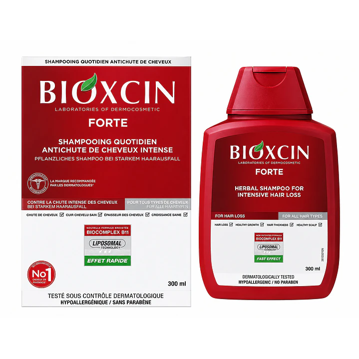 Bioxcin Forte Shampoo Anticaída 300 ml Pack x2 3