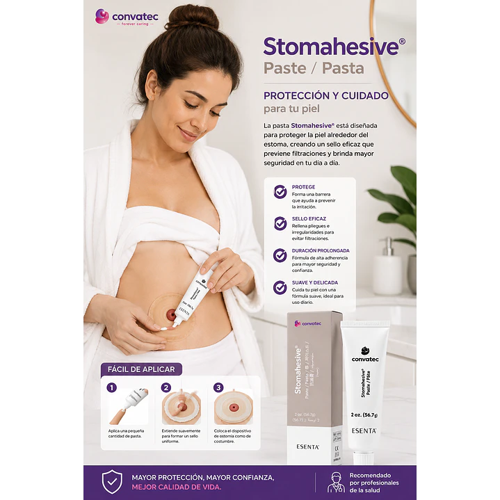 Pasta Stomahesive Ostomia Convatec 56.7g  5