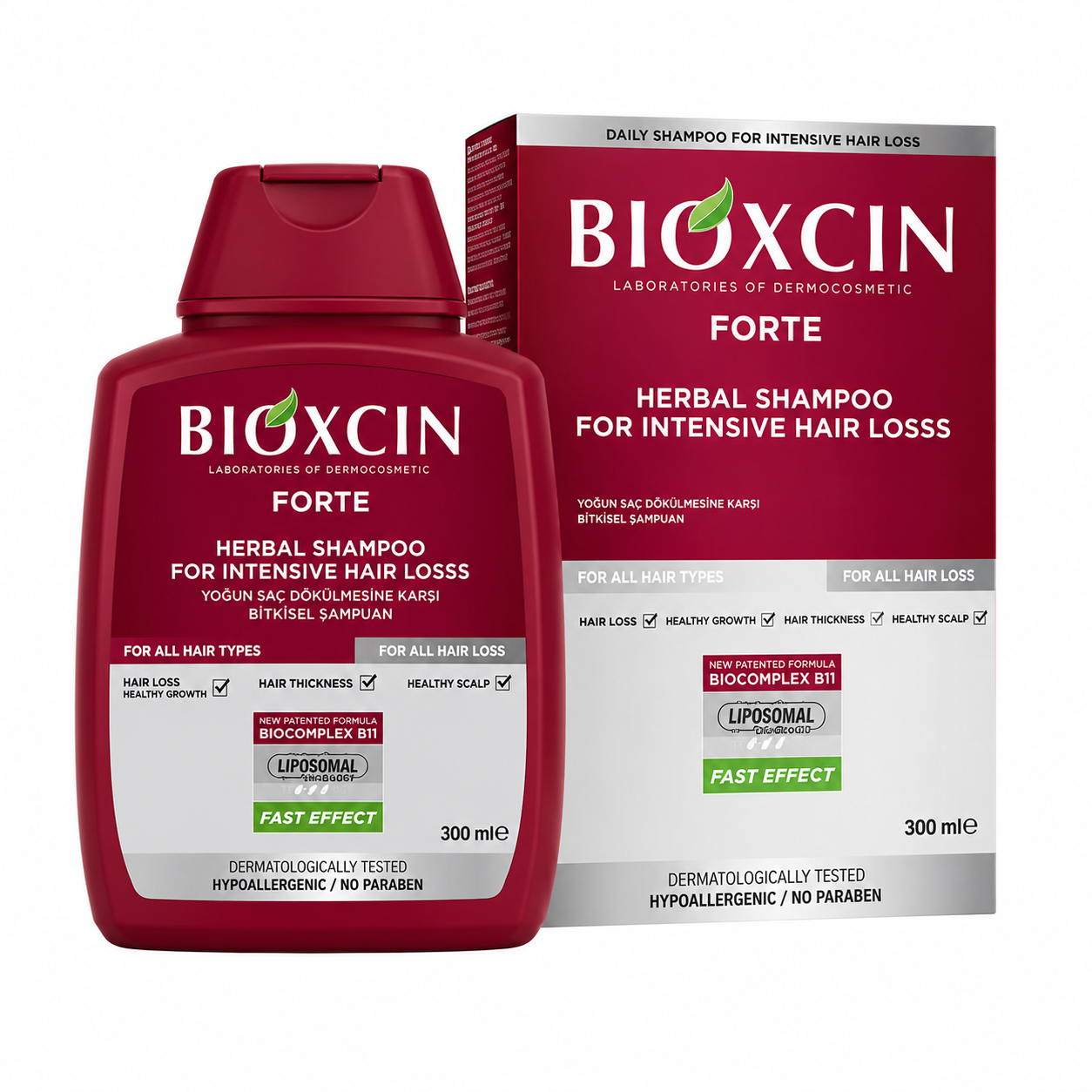 BIOXCIN SHAMPOO FORTE 300ML