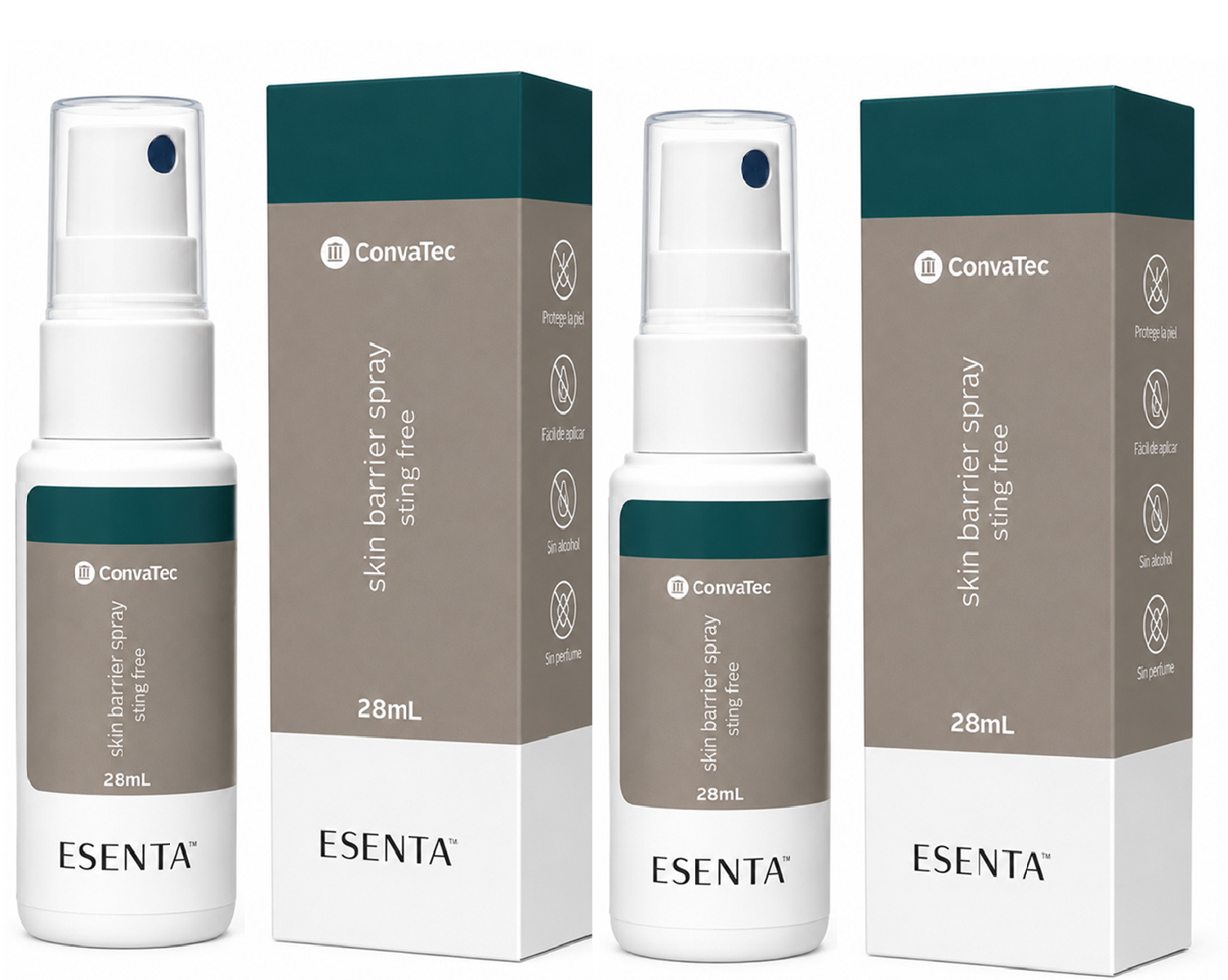 Sensi Care Esenta Protector Piel Ostomia Convatec 28ml Pack x2