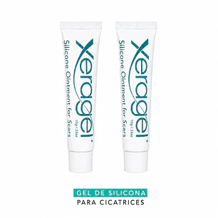 Xeragel Gel Silicona Cicatrices y Queloides 10g Pack x2
