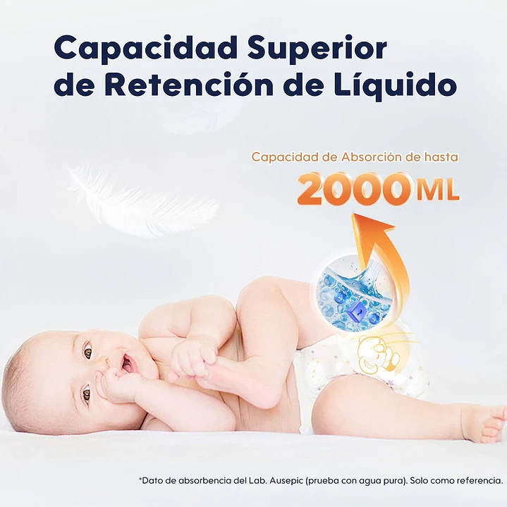 Pañal Aiwibi Dulce Noche XXG Máxima Comodidad Unisex Pack x2 3