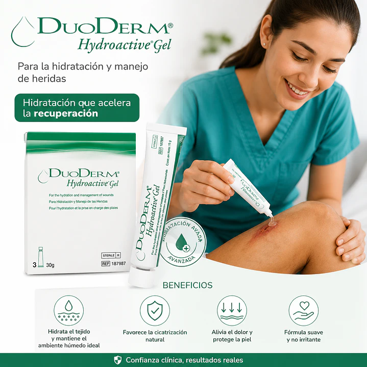 Duoderm Gel 30g Convatec Manejo de Heridas 6