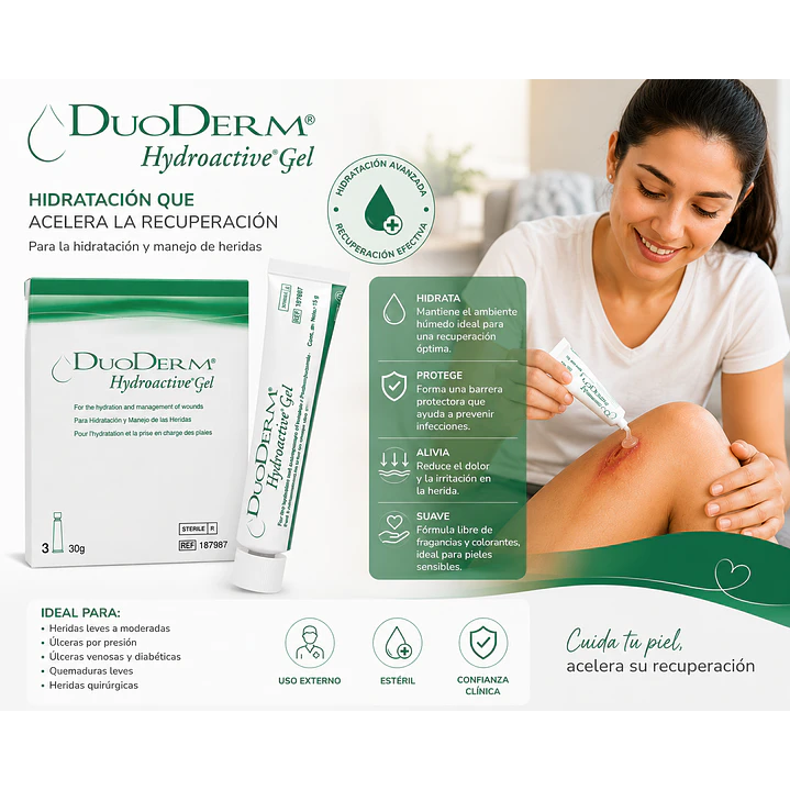 Duoderm Gel 30g Convatec Manejo de Heridas 5