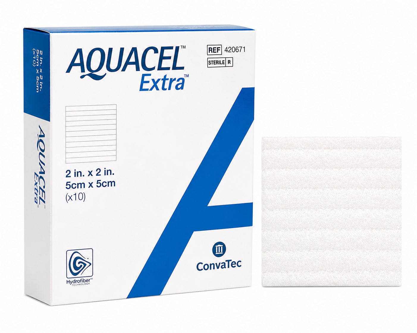 Aquacel Extra 5x5cm Convatec Caja x10