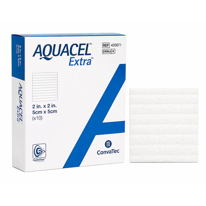 Aquacel Extra 5x5cm Convatec Caja x10 1