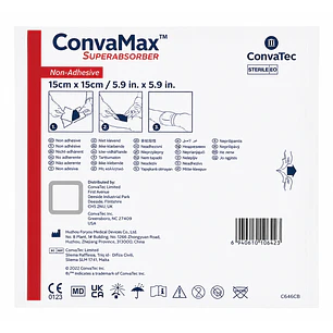 Convamax Superabsorbente 15x15cm (Unidad)
