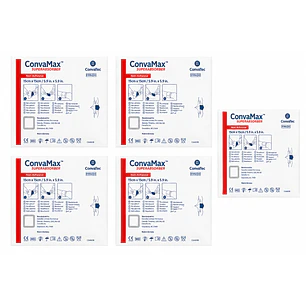 Convamax Superabsorbente 15x15cm Pack x5