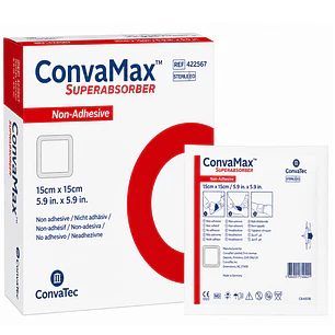 Convamax Superabsorbente 15x15cm Caja x10