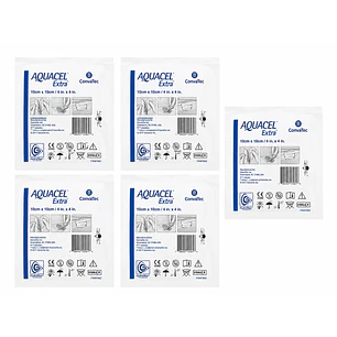 Aposito Aquacel Extra 10cmx10cm Convatec Pack x5
