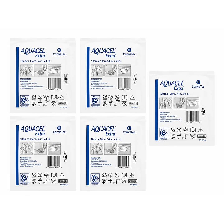 Aposito Aquacel Extra 10cmx10cm Convatec Pack x5 1