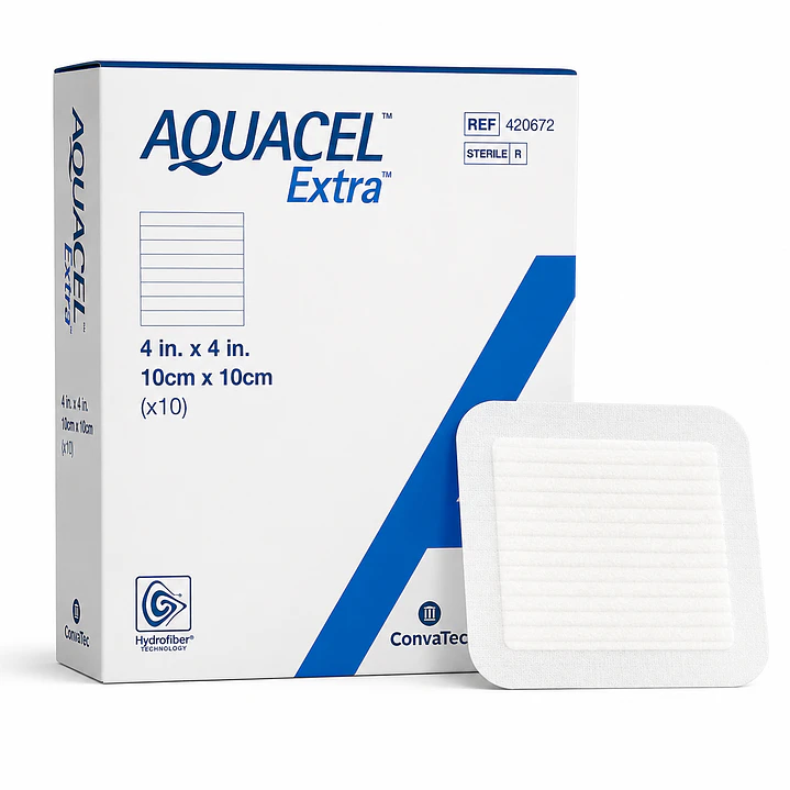 Aposito Aquacel Extra 10cmx10cm Convatec Pack x5 3