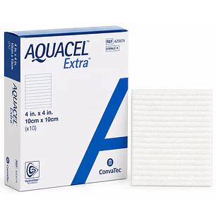 Aposito Aquacel Extra 10cmx10cm Convatec Caja x10