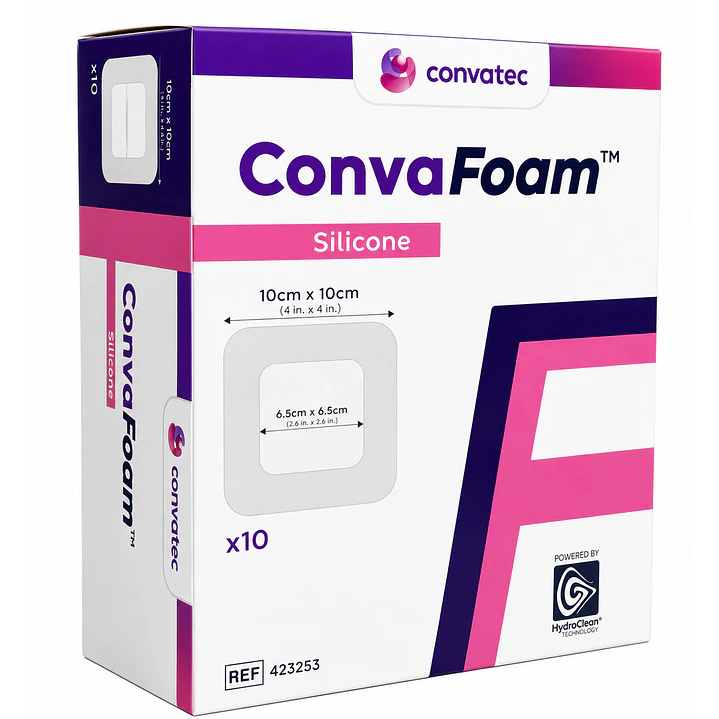 ConvaFoam Silicone 10x10cm Convatec (Unidad) 2