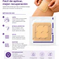 ConvaFoam Silicone 10x10cm Convatec Pack X5 - Miniatura 4