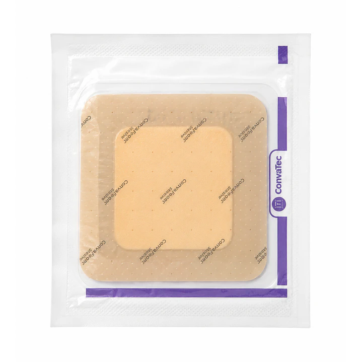 ConvaFoam Silicone 10x10cm Convatec Pack X5 2