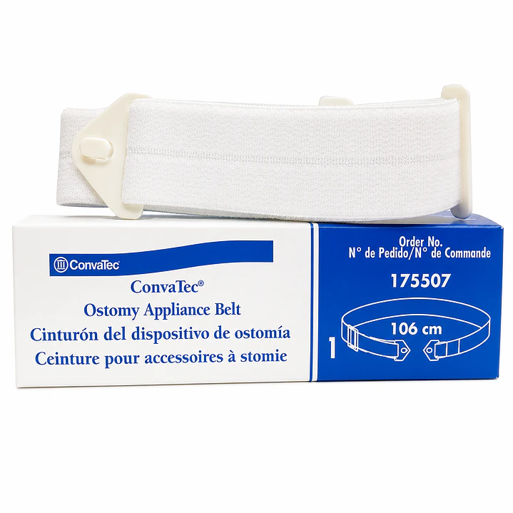 Cinturón Ostomía Convatec Ajustable 106cm Pack x2 3