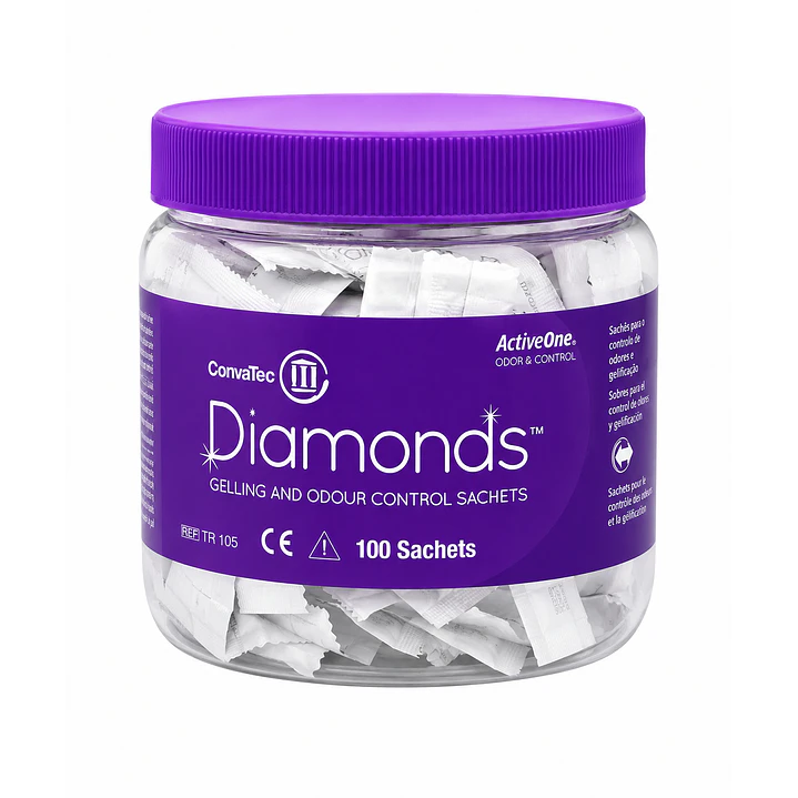 Diamonds Gelificante Control Anti Olor Ostomia Convatec x100 Pack x2 2