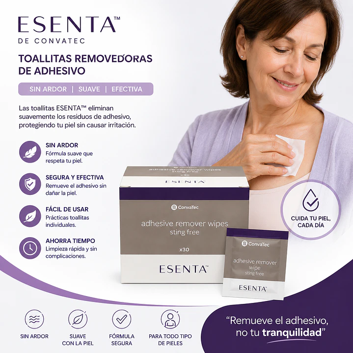 Toallitas Removedoras Esenta Caja x30 Pack x2 5