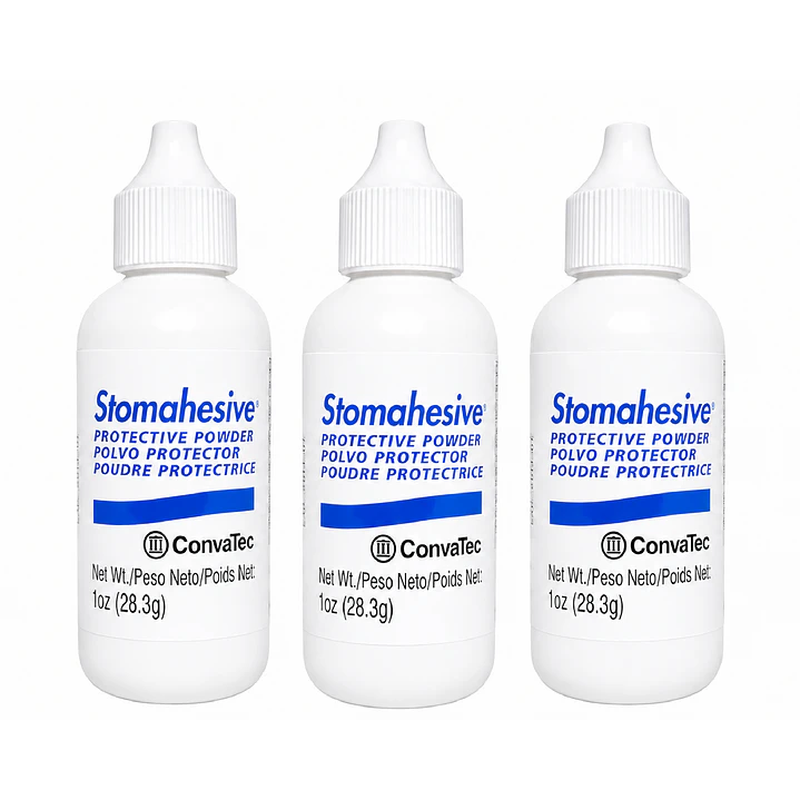 Polvo Protector Stomahesive Convatec Ostomia 28.3g Pack x3 1