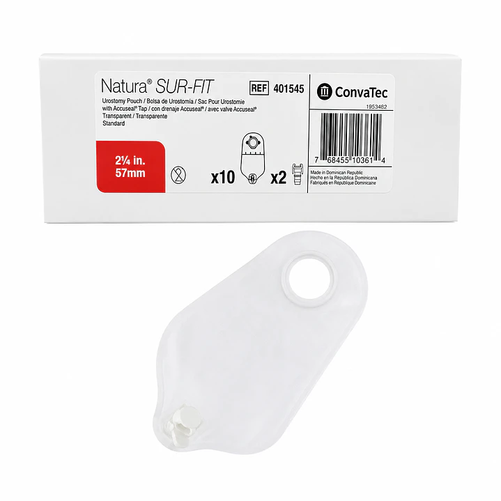 Bolsa Urostomía Natura Convatec 57mm x10 Pack x2 2